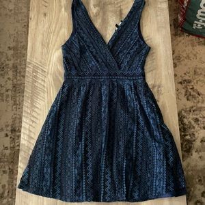 Black and blue lace dress 💙🖤